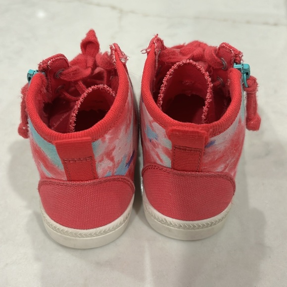 Kids Billy Footwear Pink Watercolor Toddler size 7 - Picture 3 of 6